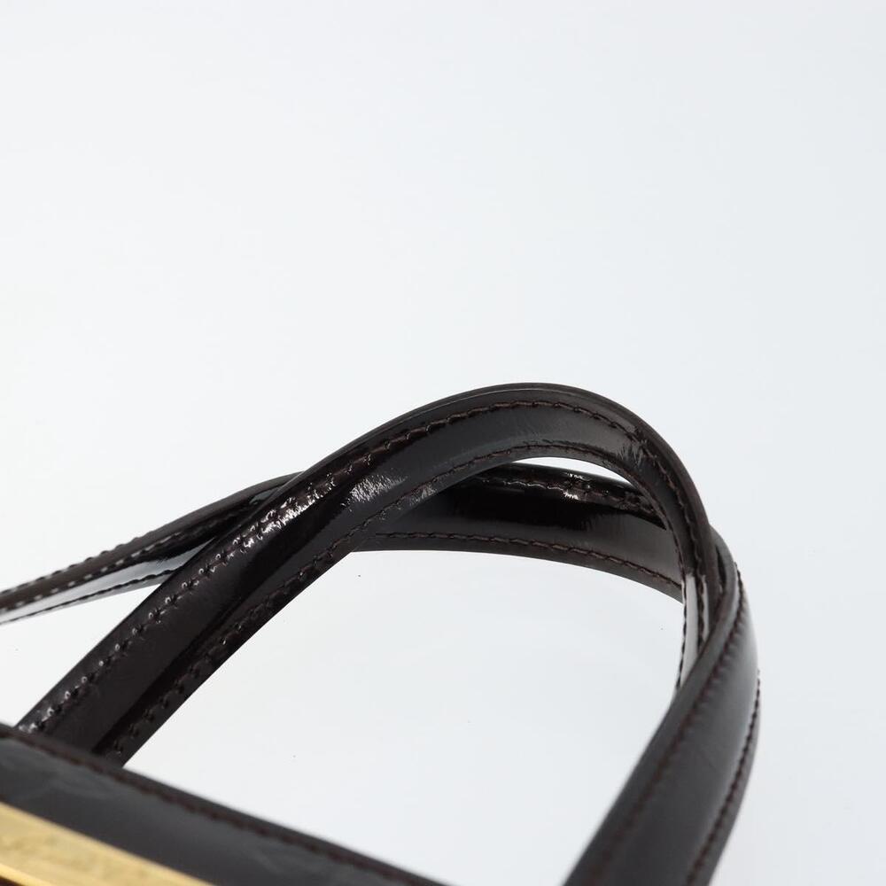 LOUIS VUITTON Monogram Vernis Wilshire PM Hand Bag Amarante M93641 Auth gh1345 - Picture 8 of 16